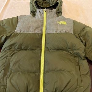 Boys' Reversible North Face Down Hooded Jacket boys size xs